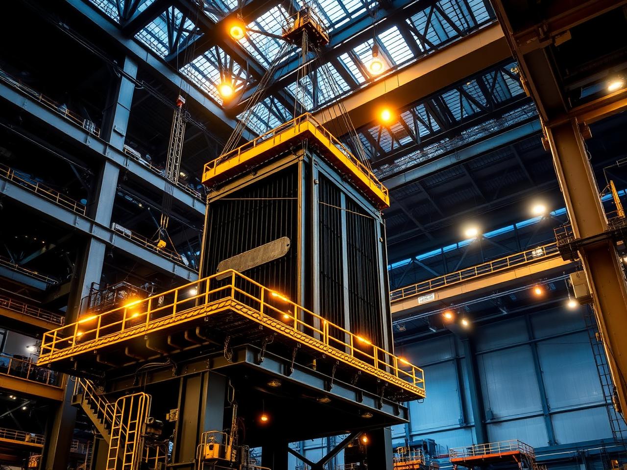 Technological equipment installation